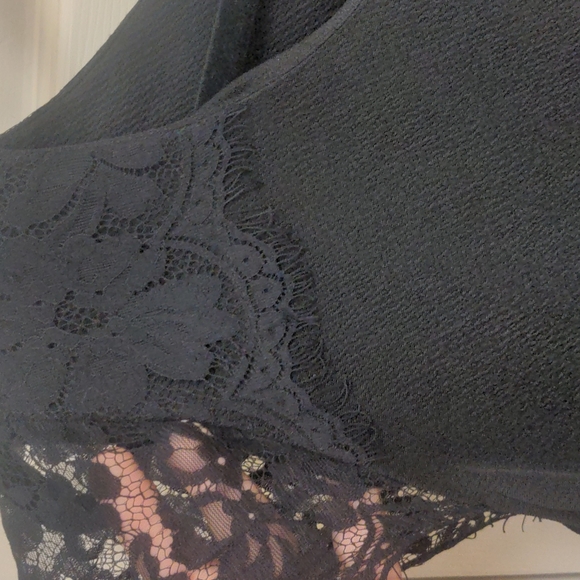 Plus size ASOS Black cocktail dress - Picture 3 of 3